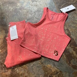 Buff bunny matching set